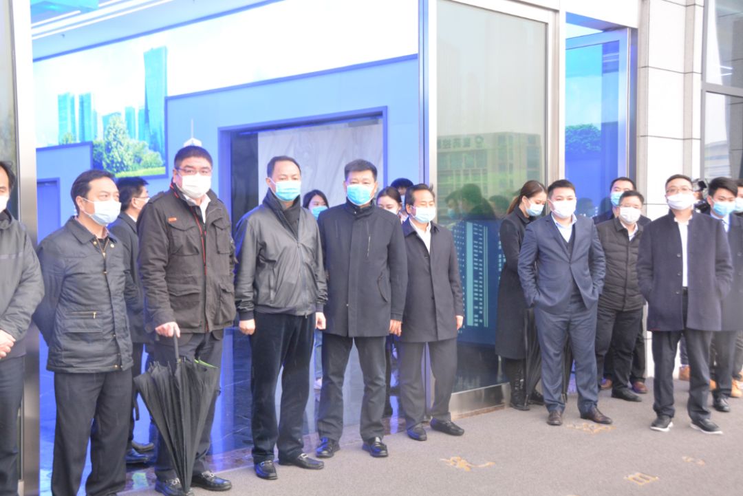 长沙市委副书记、代市长郑建新一行调研jiuyou.com九游环境长沙中联产业园